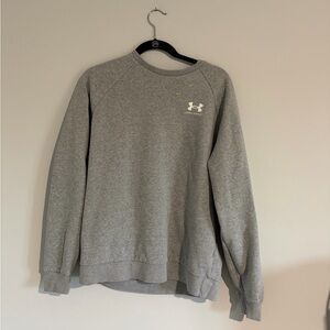 Under Armour Men's Heather Gray Crewneck Sweater